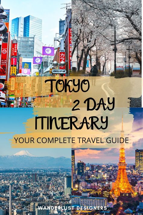 Tokyo 2 day itinerary | Heading to Tokyo and not sure what to do? Check out this Tokyo travel guide for things to do and eat, where to stay, and so much more! | #tokyo #japan #itinerary #travel #wanderlust | Things to do in Tokyo Japan | What to do in Tokyo | 2 days in Tokyo | Tokyo photography One Day In Rome, Japan Hotels, Hotels In Japan, Tokyo Itinerary, Day In Rome, City Cafe, Tokyo Subway, Tokyo Photography, Trip To Tokyo