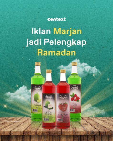 Bulan puasa di Indonesia, rasanya kurang kalau enggak ada iklan Marjan. Hampir di setia Ramadan, Marjan hadir dengan iklan yang unik. Iklannya tidak seperti iklan lainnya, tapi berwujud selayaknya serial film pendek dengan cerita yang menarik. Beberapa tahun terakhir Marjan berinovasi, tidak hanya menyajikan drama, tapi juga dilengkapi teknologi CGI. Apa iklan Marjan favoritmu? #contextid #contextindonesia #marjan #iklanmarjan #iklanjadul #sirupmarjan #bulanpuasa #bulanramadan #ramadan202... Bulan Puasa, Ramadan, Quick Saves, Instagram