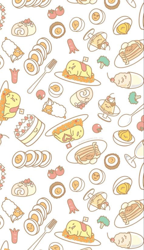 Gudetama Sanrio, Lil Twist, Nail Art Printer, Hello Kitty House, Mini Bites, Cute Egg, Cinnamon Toast Crunch, Cinnamon Toast, Food Wallpaper