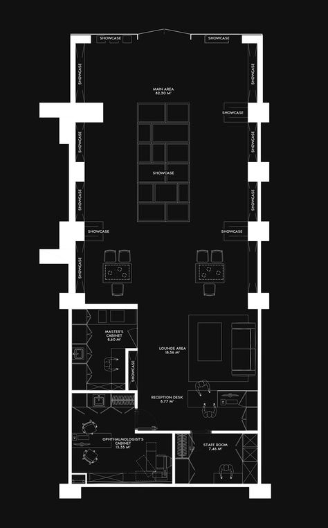 SPEX Optic Store - Picture gallery Optic Store Design, Eyewear Store Design Optical Shop, Optical Store Design, Eyewear Shop Design, Optical Display, Office Layout Plan, Eyewear Store Design, Store Plan, Eyewear Display