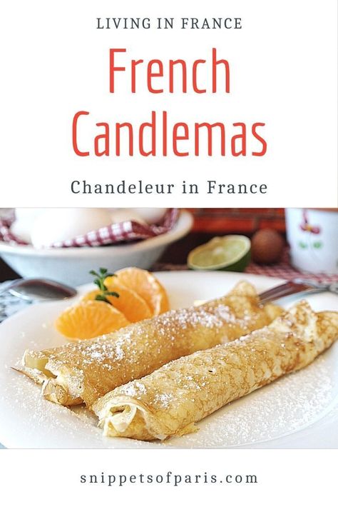 Candlemas Traditions, Christmas Crepes Breakfast, Christmas In France Traditions, Breton Crepes, Typical French Breakfast, French Christmas Traditions, Catholic Feast Days, Happy Groundhog Day, French Lifestyle