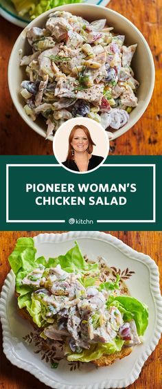 I Tried The Pioneer Woman's Chicken Salad Recipe | Kitchn Basic Chicken Salad, Basic Chicken Salad Recipe, Pioneer Woman Chicken, Salad Macaroni, Bacon Wrapped Meatloaf, Salad Quinoa, Cold Salads, Croissant Sandwich, Chicken Salad Recipe Easy