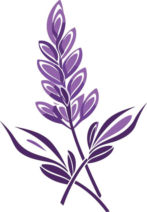 Elegant purple lavender sprig silhouette, perfect for branding, invitations, or design projects Lavender Sprigs, Wedding People, Logo Banners, Purple Lavender, Cityscape Photos, Nature Backgrounds, Heart With Arrow, Background Banner, Flower Frame