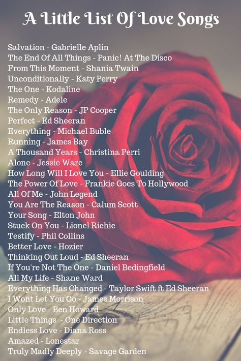 Happy Love Songs Playlist, 2000s Love Songs, Soft Love Songs Playlist, Songs About Him Love, Song For When Your In Love, I Love You Playlist, Songs When Your In Love, Songs For When You Miss Him, Songs For When Your In Love