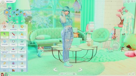 Sims 4 Mint CAS Background | Patreon Not So Berry Challenge, Sims 4 Cas Background, Cas Background, Sims 4 Cc Skin, Sims Building, Sims 4 Gameplay, Bad Memories, Sims 4 Cas, Ts4 Cc