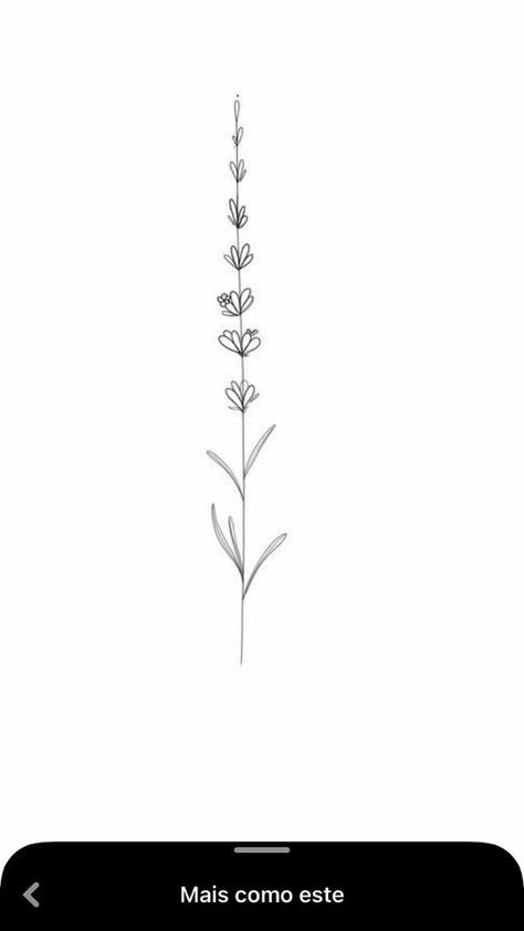 Flower Spine Tattoo Minimal, Flower Tattoo Spine Simple, Vertical Floral Tattoo, Dainty Spinal Tattoo Women, Small Floral Spine Tattoo, Tiny Spine Tattoos For Women, Straight Spine Tattoo, Minimalist Back Tattoo Women Spine, Vertical Fine Line Tattoo