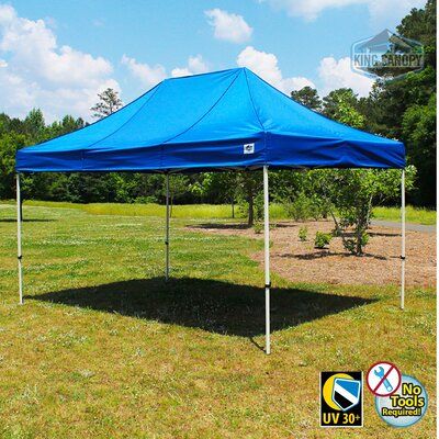 King Canopy Festival Instant 15 Ft. W x 10 Ft. D Steel Pop-Up Party Tent Truss Design, Portable Shade, Metal Grill, Cedar Lumber, Grill Gazebo, Instant Canopy, Sporting Event, Shade Canopy, Outdoor Gazebos