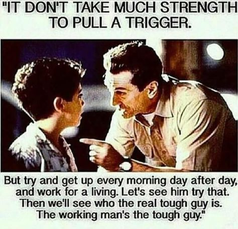 It doesn't take much strength to pull a trigger. A Bronx Tale Quotes, A Bronx Tale Movie, Familia Quotes, Bronx Tale, A Bronx Tale, Gangster Quotes, Gangster Movies, Gangsta Quotes, Favorite Movie Quotes