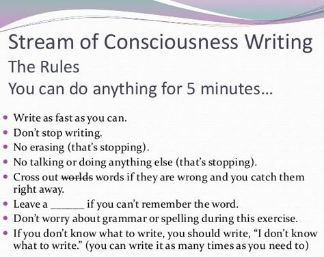 Stream Of Consciousness Writing, Stream Of Consciousness Art, Creative Writing Workshop, Stream Of Consciousness Journal, Culture Studies, Poetic Devices, Stages Of Writing, Creative Writing Course, Beautiful Writing