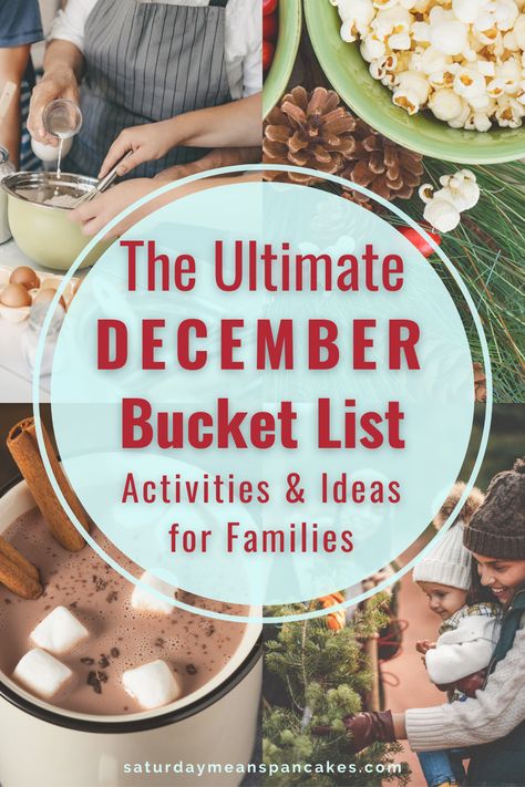 family baking, popcorn garland, hot chocolate, family at a tree farm Christmas Ideas Kids Activities, December Ideas Holidays, Christmas Family Time Ideas, Christmas Cabin Activities, Fun Christmas Stuff To Do With Kids, Things To Do For Christmas Families, Holiday Family Activities Things To Do, Christmas Time Bucket List, Christmas Holiday Activities