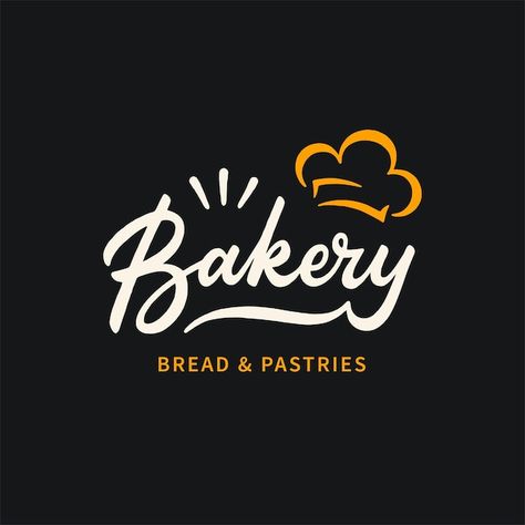 Pastry Logo Design Ideas, Pastries Logo, Bread Logo Design, Pastry Shop Logo, Cookie Station, Bakery Logo Inspiration, Digital Media Logo, Baking Pastries, Bread Logo