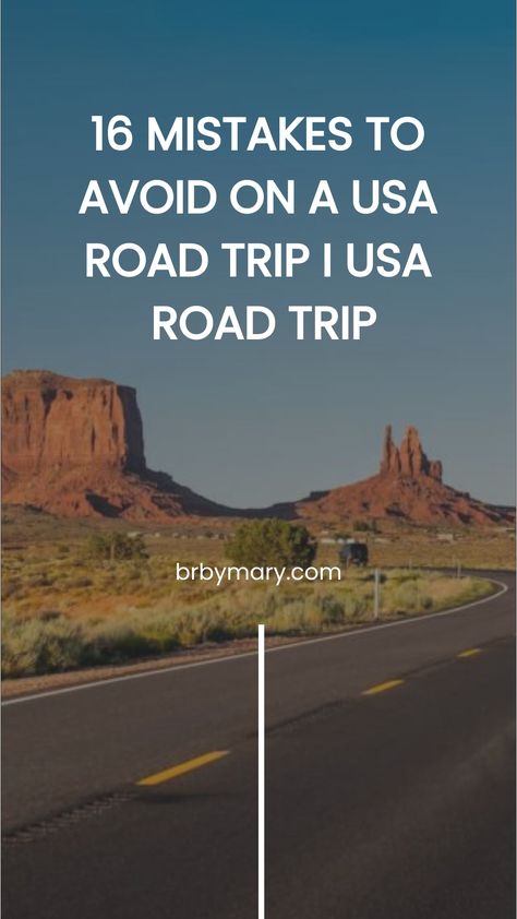 Check out these 16 Mistakes to Avoid on a USA Road Trip. Planning a road trip across the USA can be an exciting way to see the country, but it’s easy to run into a few mistakes that can easily take away from the experience. Road Trip Across The United States, Usa Road Trips, Road Trip Across America, Planning A Road Trip, Usa Road Trip, Road Trip Map, Romantic Road, Usa Roadtrip, Holiday Stories