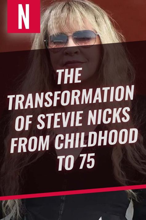 Ever since her emergence in the mid-1970s, Stevie Nicks has provided the musical soundtrack to fans' lives. #stevienicks #music #celebrities #celebtranformations Steve Nicks Aesthetic, Stevie Nicks Hairstyle, Stevie Nicks Nails, Stevie Nicks Hair Inspiration, Stevie Nicks Iconic Outfits, Stevie Nicks Style 70s, Stevie Nicks Hair, Stevie Nicks Birthday, Stevie Nicks Witch