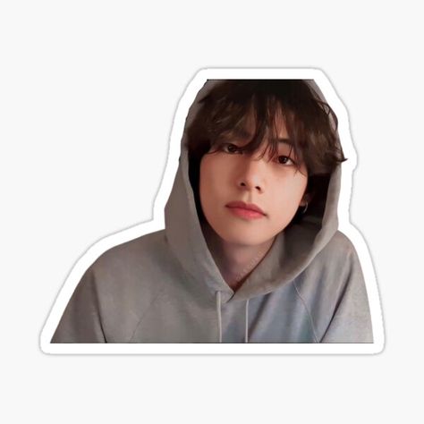 Taehyung Sticker, Boys Sticker, Tumblr Stickers, Meme Stickers, Bullet Journal Stickers, Bulletproof Boy Scouts, Bts Drawings, Cartoon Stickers, Bts Chibi