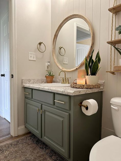 Neutral Bathroom Ideas Earth Tones, Kids Guest Bathroom Ideas, Taupe Bathroom, Bathroom Renovation Ideas, 2024 Bathroom, Neutral Bathroom Decor, Space Bathroom, Creative Bathroom, Small Bathroom Makeover