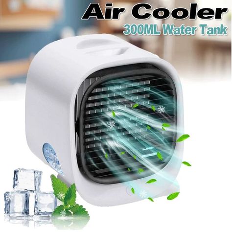 Mini Air Conditioner, Portable Air Cooler, Air Cooler Fan, Evaporative Cooler, Air Supply, Desk Fan, Portable Air Conditioner, Air Cooler, Water Cooling