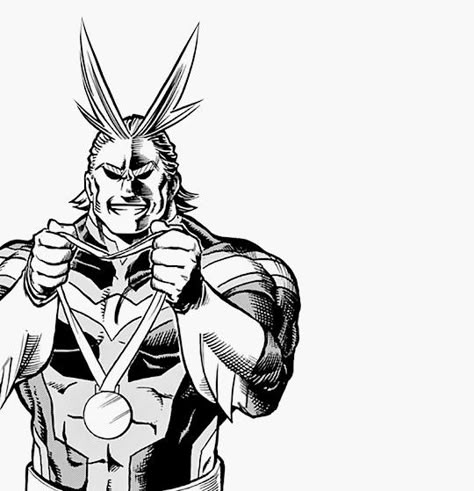 Manga Shading, All Might Manga, Peace Anime, Yagi Toshinori, Toshinori Yagi, Symbol Of Peace, Fairy Tail Art, All Might, Hero Costumes