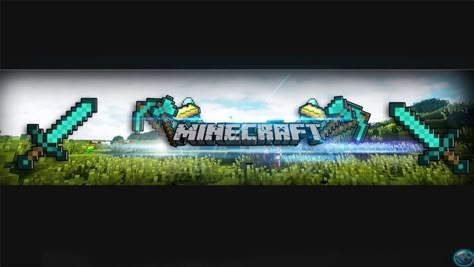 Minecraft Thumbnail Background, Banner Youtube 2048x1152, Minecraft Youtube Banner, Best Minecraft Banners, Minecraft Thumbnail, Banner Template Photoshop, Youtube Minecraft, Banner Sample, Thumbnail Template