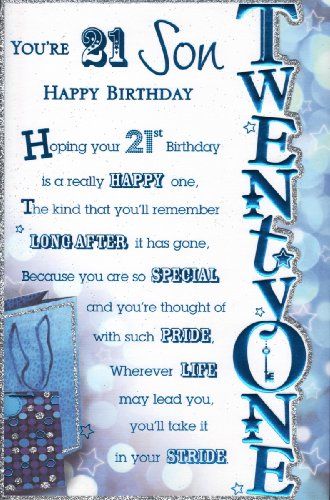 Happy 21st Birthday Son From Mom, Happy 21st Birthday Son, 21st Birthday Messages, Happy 21st Birthday Wishes, Quotes For Your Son, 21st Birthday Wishes, 21st Birthday Quotes, Bday Quotes, Son Quotes From Mom