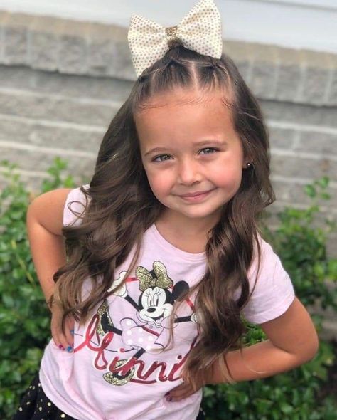 Topsy Tail, Daughter Hairstyles, Girls Hairdos, Picture Day Hair, Cute Toddler Hairstyles, Easy Little Girl Hairstyles, Girl Hair Dos, Girls Hairstyles Easy, Kids Curly Hairstyles