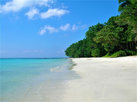 Radhanagar Beach Andaman, Radhanagar Beach, Lakshadweep Islands, Andaman Tour, Havelock Island, Mexico Beaches, Andaman Islands, Andaman And Nicobar Islands, Exotic Beaches