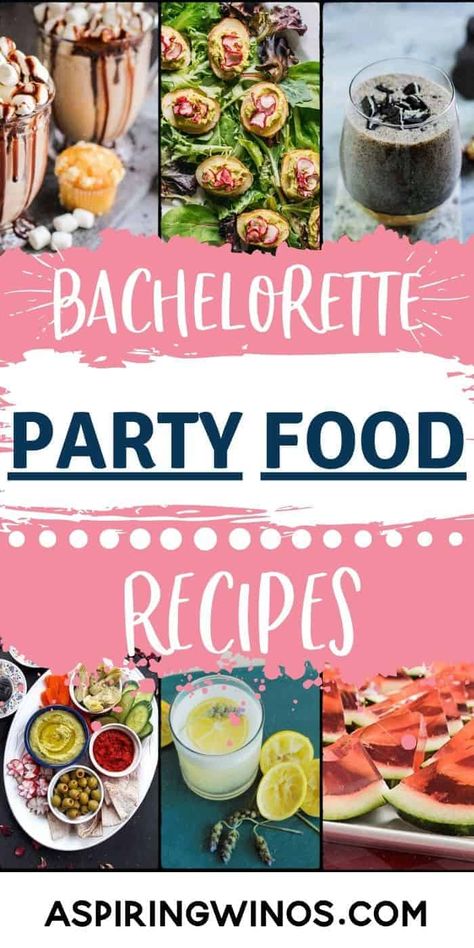 Bachelorette Party Food Ideas | Bachelorette Party | Bachelorette Food Ideas | Bachelorette Party Planning #BacheloretteParty #BacheloretteFoodIdeas #BachlorettePartyPlanning #FoodIdeas Stag And Doe Party Food, Bachelorette Dinner Ideas Food, Meals For Bachelorette Party, Bachelorette Food Ideas Dinners, Bachelorette Party Meal Ideas, Bachelorette Weekend Food Ideas, Bachelorette Appetizer Ideas, Easy Bachelorette Party Food, Bachelorette Party Meals