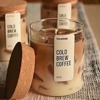 Iced Coffee Candle, Coffee Scented Candles, Candle Halloween, Fall Candle, Shaped Candle, Coffee Obsession, Coffee Candle, Cute Candles, Aesthetic Candles