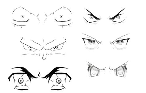 Angry Eyes Angry Eyes Drawing Reference, Angry Eyebrows Drawing, Angry Eyes Drawing Anime, Angry Manga Face, Angry Eyes Reference, Anime Angry Eyes, Angry Eyes Drawing, Lilly Drawing, Eyes Reference