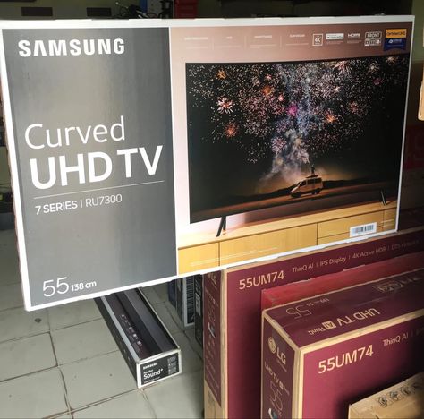 Product:55 Inch 4K Samsung Curved Smart TV Price:Ksh.71,000 How To Place Your Order: Call/WhatsApp/Telegram Eddy (Head Of Sales UTL KENYA LTD) on 0788807425. Collect from Kimathi House, 6th Floor,Room 604,Suite 2 OR Request for doorstep delivery in Nairobi,Kiambu,Kisumu,Mombasa & all major towns countrywide. Samsung 55 Smart Tv, Samsung Tv Smart Tv, Hisense Smart Tv, Wholesale Pallets, Curved Tvs, Go Tv, Phone Packaging, Samsung Tv, Samsung Tvs