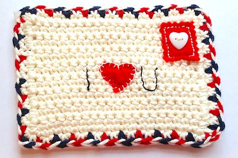 Handmade Valentine Gifts, Crochet Valentine Patterns, Crochet Valentine, Valentines Patterns, Crochet Supplies, Valentines Crochet, Holiday Crochet, My Funny Valentine, Handmade Valentine