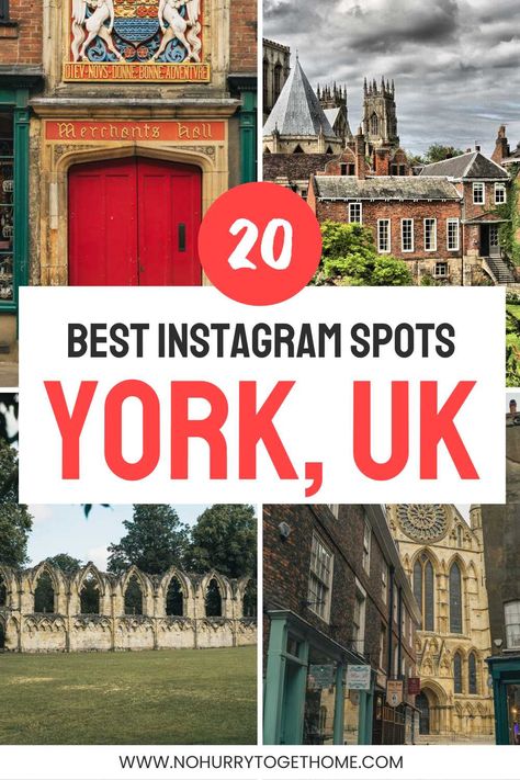 york instagram spots York City England, Cities In England, Visit York, York Uk, York England, London Pictures, Uk Photos, Instagrammable Places, Visit Europe