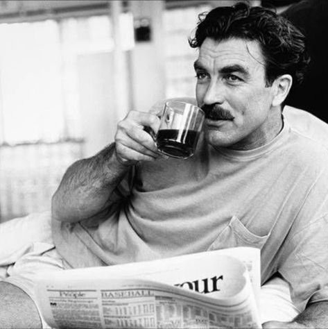 La Bathroom, Don Corleone, Mustache Men, Hair Gloss, Tom Selleck, News Paper, The Perfect Guy, Celebrity Crush, Rock N Roll