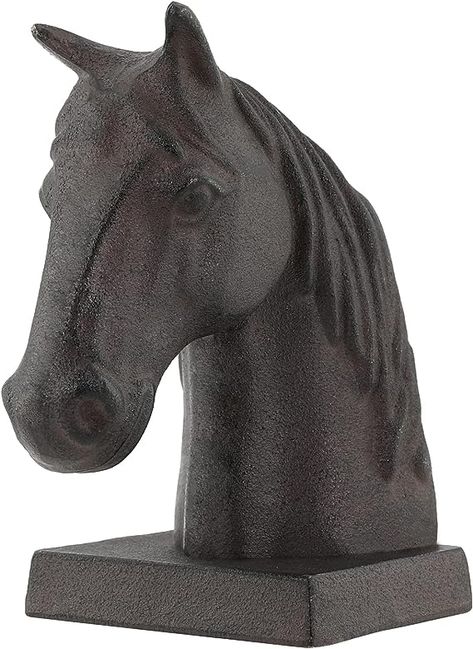 Amazon.com: LONGRUN Horse Decorative Bookend, Unique Cast Iron Decor Book Ends to Hold Heavy Duty Books, Vintage Antique Home Decor, Modern Living Room Library Office Shelf Decoration Door Stop : Home & Kitchen Cast Iron Decor, Horse Bookends, Office Supplies Desk Accessories, Library Office, Decorative Bookends, Office Shelf, Antique Horse, Shelf Desk, Rustic Traditional