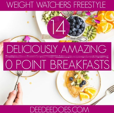 Weight Watchers Freestyle Breakfast Recipes 0 Points Zero Point Breakfast, Ww Purple Plan, Weight Watchers Recipes Breakfast, Weight Watchers Meal Plans, Cheap Clean Eating, Delicious Clean Eating, Weight Watchers Breakfast, Points Recipes, Weight Watchers Diet