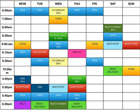 Group Fitness Class Timetable | Empower Fitness Gym Taupo Gym Timetable, Class Timetable, Training Boxing, Yoga And Pilates, Les Mills, Group Fitness Classes, Dance School, Functional Training, Group Fitness