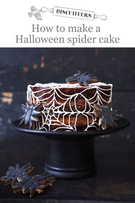 Guy Birthday Ideas, Beetlejuice Halloween Party, Creepy Halloween Desserts, Scary Birthday, Breakfast Birthday Party, Easy Halloween Ideas, Halloween Food And Drinks, Spider Web Cake, Funny Halloween Quotes