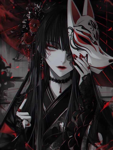 Gothic Anime Characters, Anime Profile Love, Couple Anime Pp, Gothic Anime Pfp, Gothic Icon, Cool Animes, Anime Gothic, Characters From Movies, Aesthetic Profile Picture Cartoon Soft