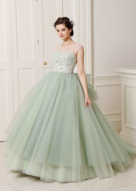 Light Green Princess Dress, Light Green Quinceanera, Light Green Quinceanera Dresses, Green Princess Dress, Lady's Dress, Green Quinceanera Dresses, Paradise Dress, Green Wedding Dresses, Elegant Gowns