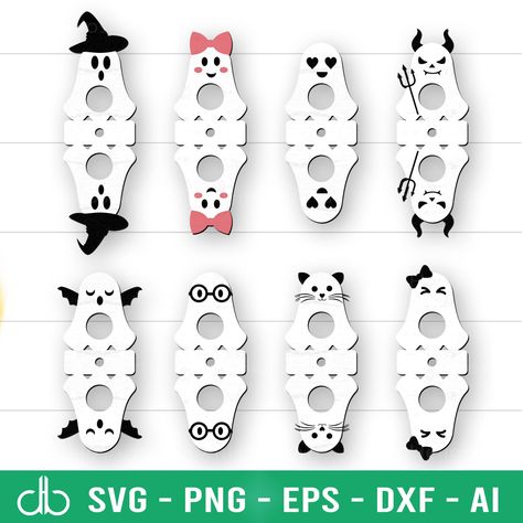 Cute Ghost Lollipop Holder SVG Bundle, Lollipop Holders SVG, Candy Holder SVG, Chocolate Holder, Halloween Ghost Lollipop Holder Laser Cut by BenHeliosArts on Etsy Halloween Brie, Lollipop Holder Svg, Candy Holder Svg, Ghost Lollipops, Lollipop Holder, Candy Holder, Halloween Ghost, Cute Ghost, Halloween Ghosts