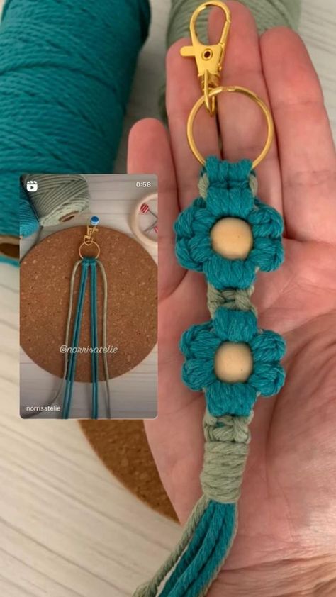 Macrame square knot