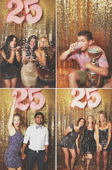 Cool—and Grown-Up—Birthday Party Ideas for Adults | StyleCaster Birthday Themes For Adults, Golden Birthday Parties, Party Ideas For Adults, 25th Birthday Parties, Adult Party Themes, Golden Birthday, Glitter Party, Festa Party, Birthday Party 21