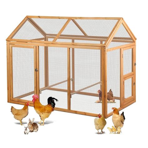 8 Super-Stylish Chicken Coops | Sunset Magazine Outdoor Chicken Coop, Walk In Chicken Run, Chicken Barn, Chicken Run, Raising Backyard Chickens, Wooden Rabbit, Sunset Magazine, Nesting Box, Rabbit Hutches