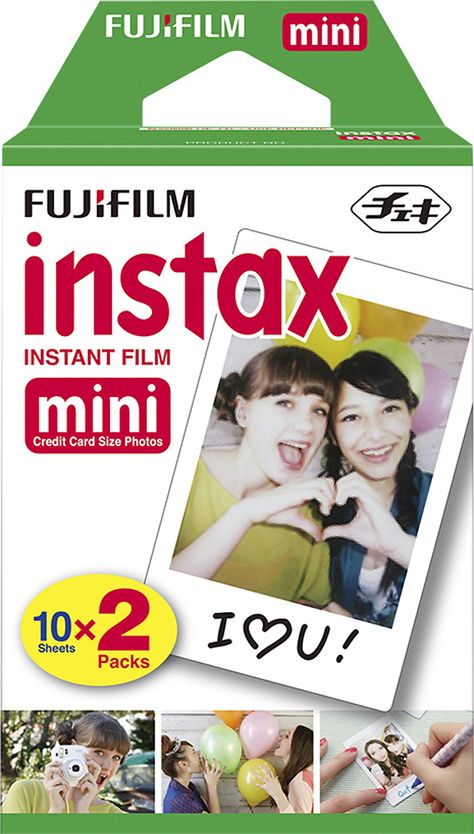 Shop Fujifilm instax mini Instant Color Film Twin Pack at Best Buy. Find low everyday prices and buy online for delivery or in-store pick-up. Price Match Guarantee. Instax Mini 7s, Fuji Instax Mini, Instax Mini Camera, Mini Photo Frames, Instax Mini 9, Fujifilm Instax Mini 8, Fuji Film, Instax Film, Instax Camera