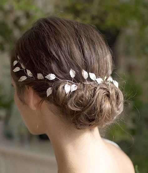 Headband wedding hair