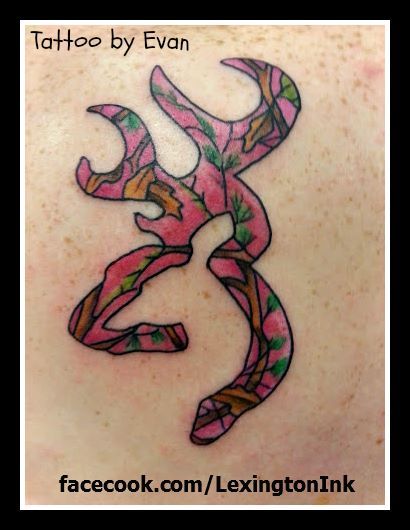 Pink Camo Tattoo Deer YES REALTREE BROWNING! Camo Tattoo, Tattoo Deer, Tree Logo, Tree Logos, Real Tree, Lip Piercing, Pink Camo, Free Hand, Body Mods