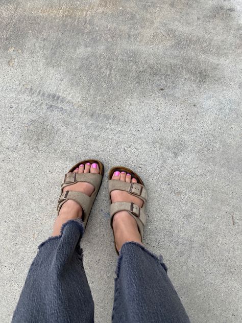 Birkenstock, Hot Pink, Summer Fashion, Nail Polish, Pink, Closet