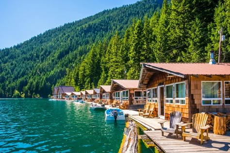 The Best Lodges to Stay at in U.S. National Parks National Park Lodges, Cascades National Park, Cascade National Park, North Cascades National Park, Lake Resort, North Cascades, National Parks Trip, To Infinity And Beyond, Future Travel