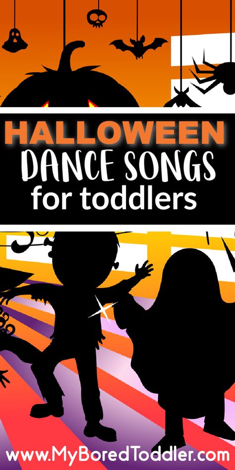 Halloween Songs & Dance Videos for Toddlers Halloween Toddler Party, Fun Dances, Halloween Activities For Toddlers, Shark Halloween, Toddler Dance, Great Songs, Songs For Toddlers, Halloween Sensory, Halloween Songs