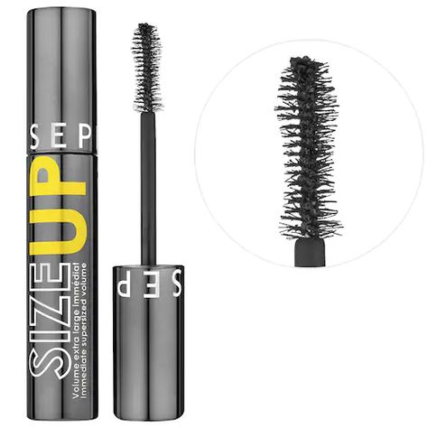 Size Up Mascara - SEPHORA COLLECTION | Sephora Size Up Mascara, Mascara Sephora, Sephora Bag, Maquillage On Fleek, Vegan Mascara, Makeup Sephora, Sephora Favorites, Volumizing Mascara, Beauty Lash