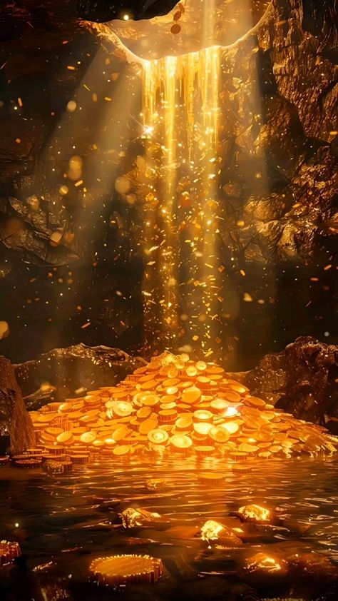 Abundance Images, Money Wallpaper Iphone, Lucky Wallpaper, Pretty Wallpapers Tumblr, Money Images, Gold Money, Spiritual Artwork, Shadow Photos, Money Magnet